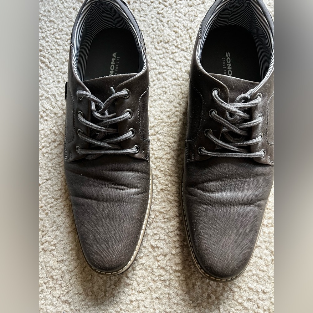 Sonoma Brown Leather Oxfords for Timeless Elegance